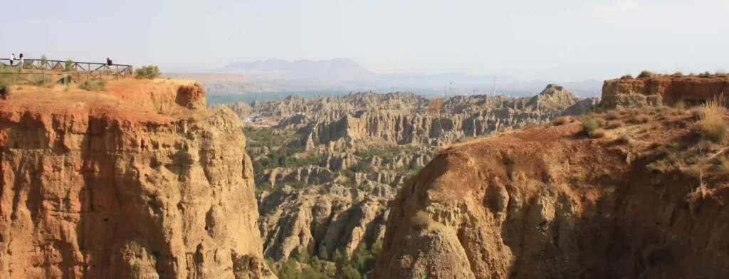 Mirador fin del Mundo en Guadix cerca de Casa Cueva Alhama